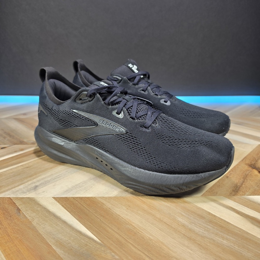 Brooks Glycerin 22 Men's 13 D Black Ebony Running Shoes 1104451D020